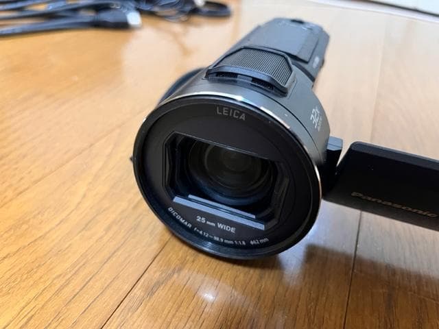 【美品・未使用】Panasonic HC-VX2MS 4Kビデオカメラ ブラック
