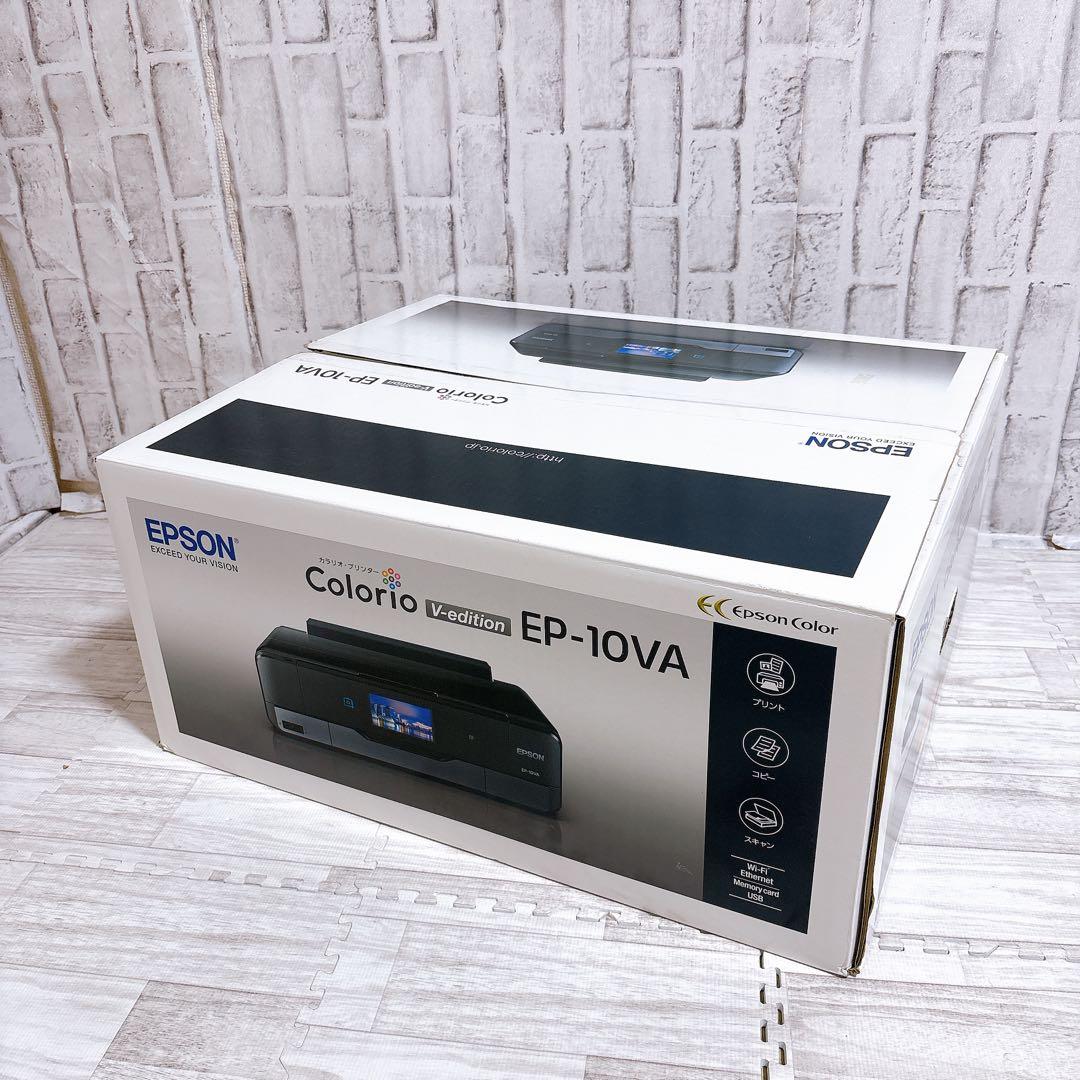 【新品】エプソン プリンター インクジェット 複合機 カラリオ EP-10VA