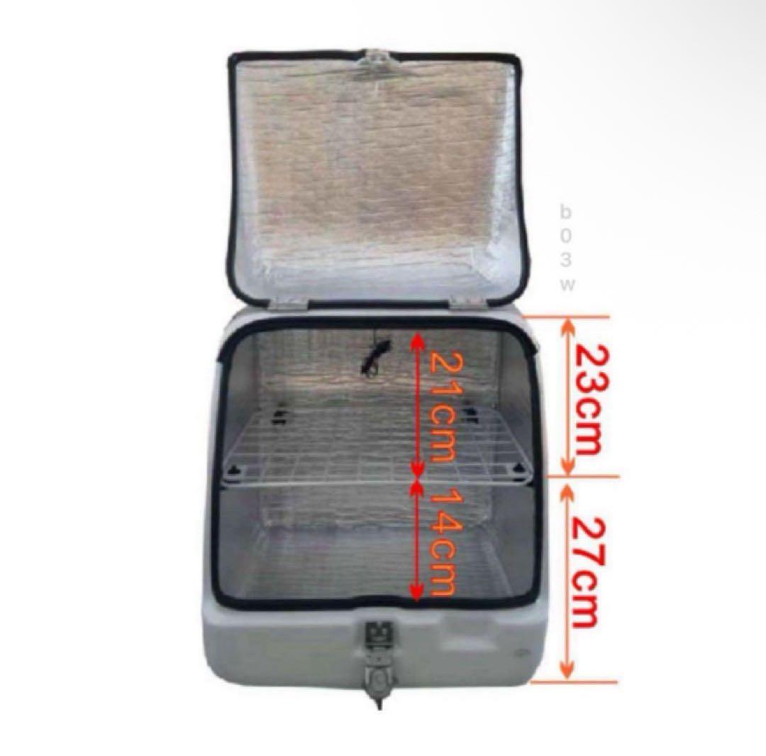 デリバリーボックスバイクリアボックス113Lバイク用品宅配ボックス置き配ボックス