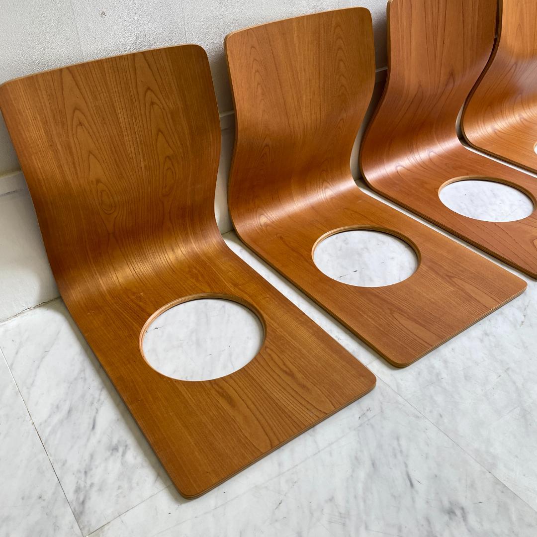 天童木工 Tendo 座椅子 木製 座椅子 藤森健次デザイン 8セット 美品