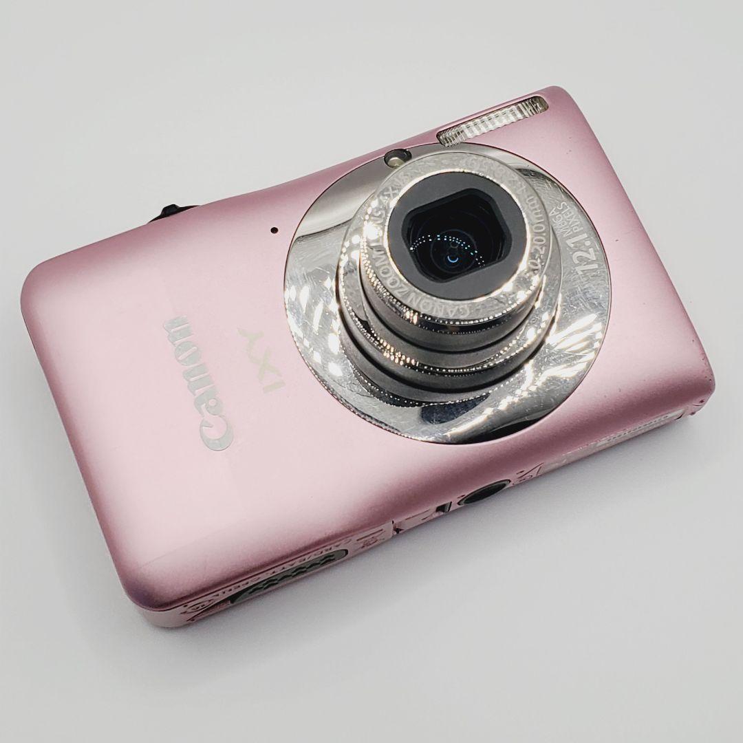 CANON デジカメ　IXY 200F PC1469 ピンク コンデジ