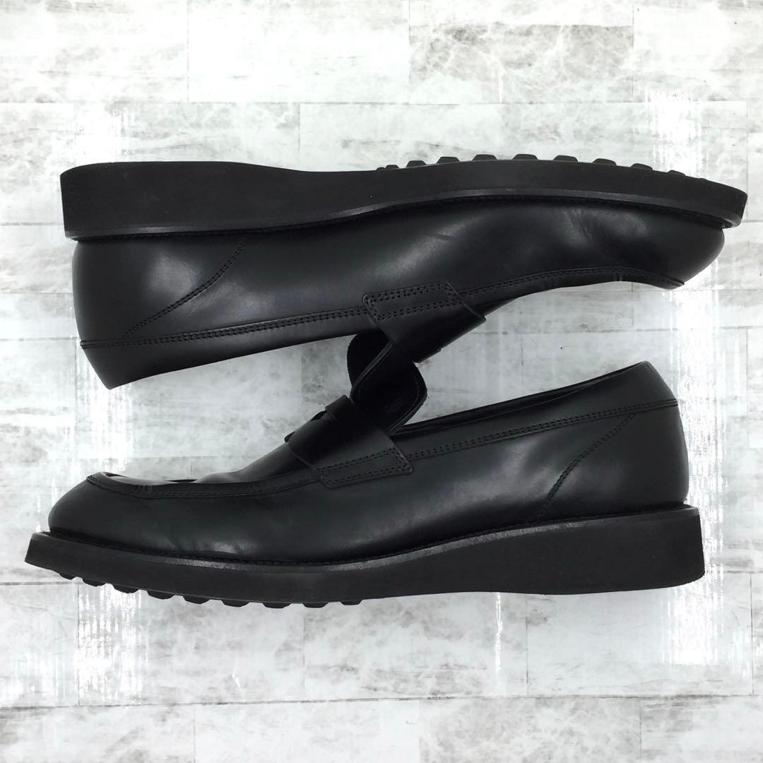 【美品】TOD'S トッズ Tタイムレス ローファー レザー 25.5 黒