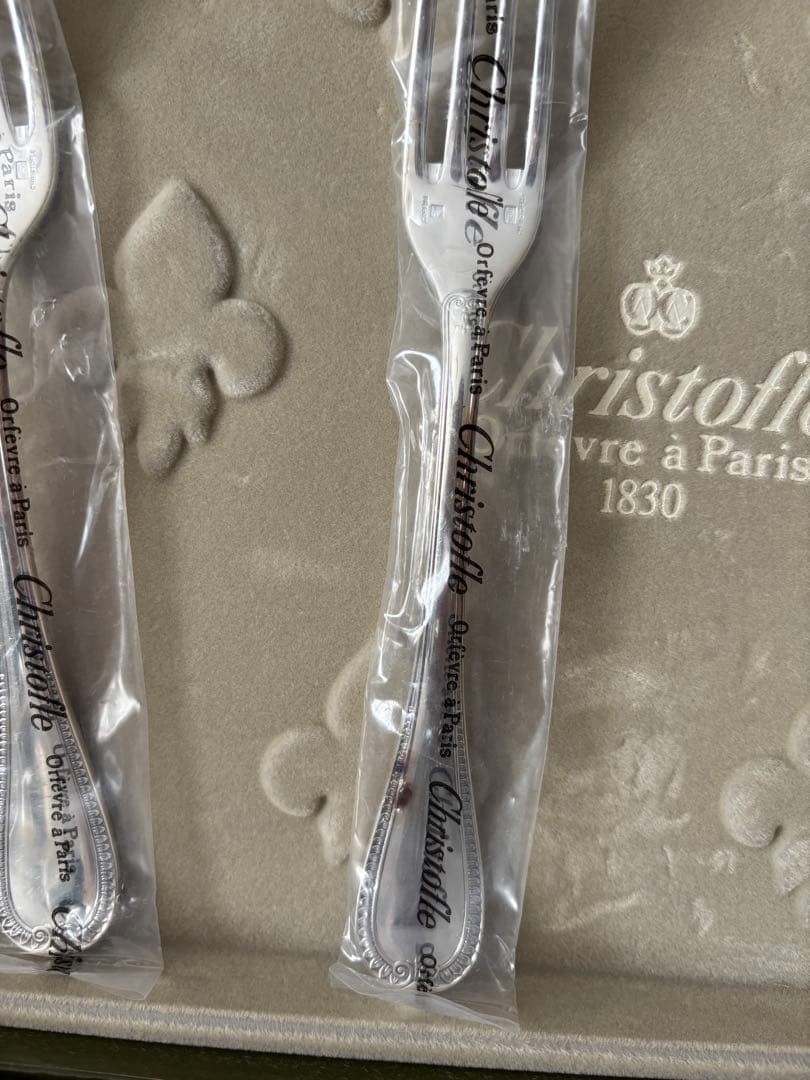 す*り様 クリストフルカトラリーセット（純銀）