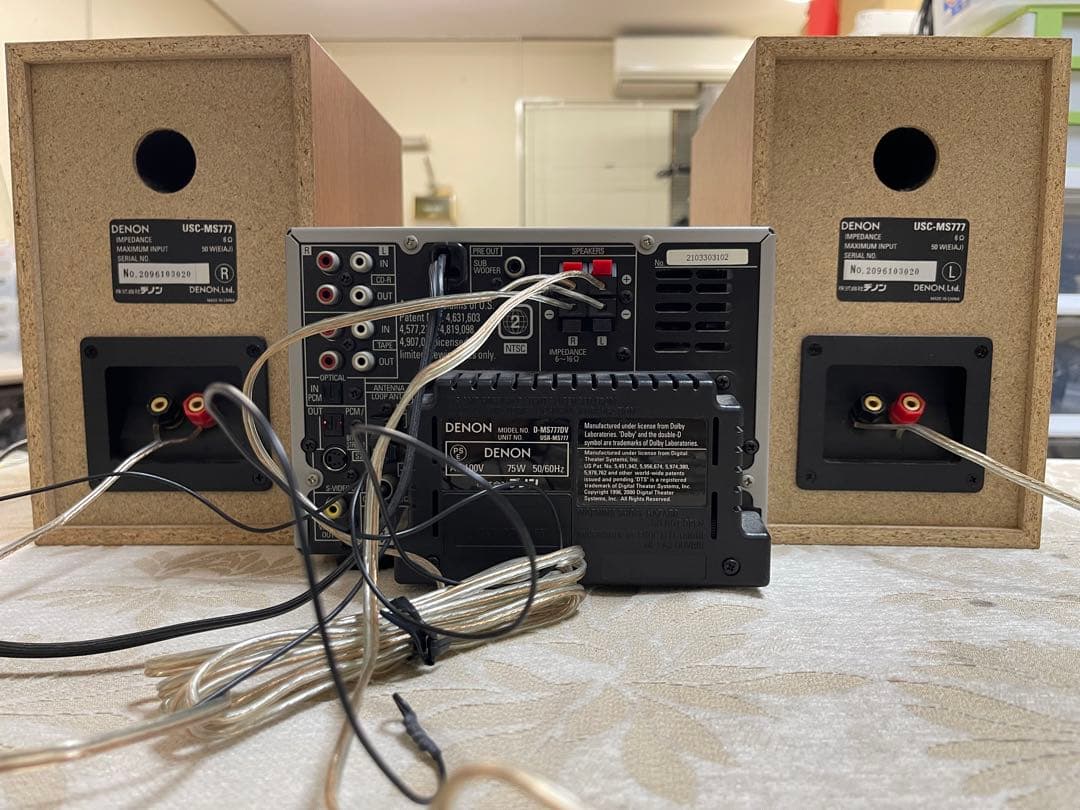 RITAO CHAN　DENON D-MS777DV 美品