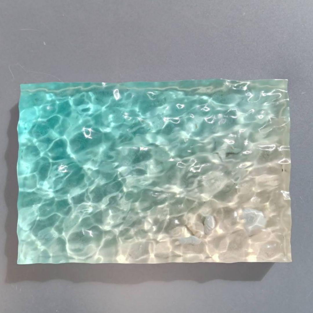 【 海のかけら No.2855 】エポキシレジン オーシャンアート レジンアート