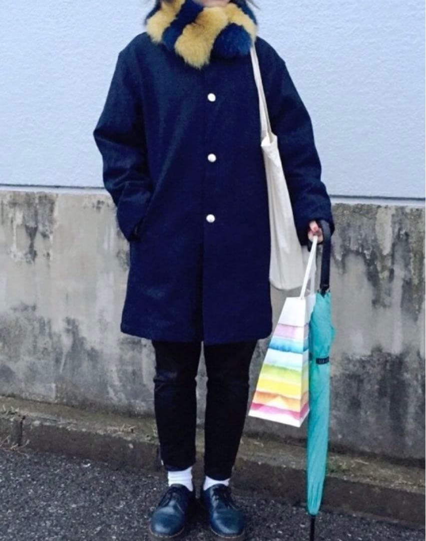 TRESOR トレゾア FOXファー　ティペット　ネックウォーマー