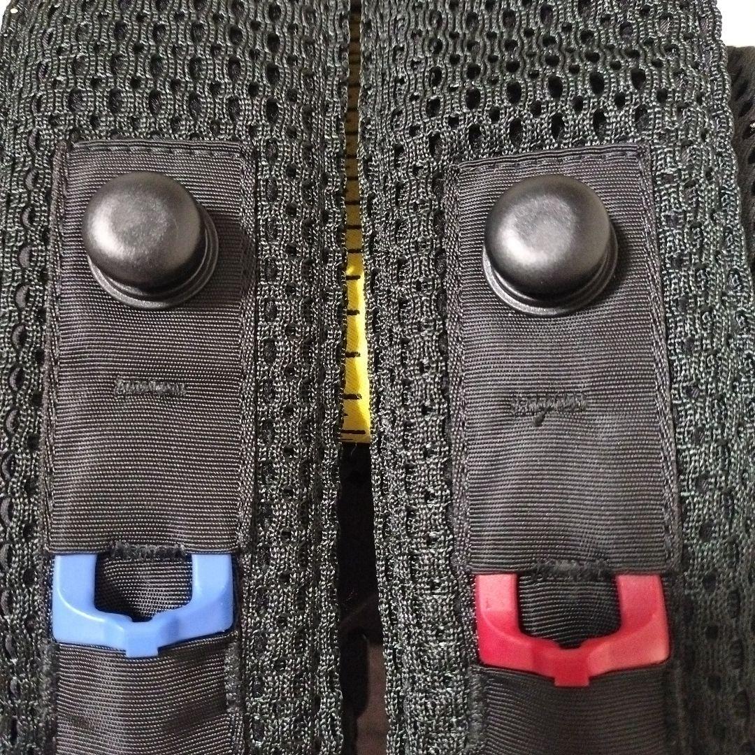 極美品 BABYBJÖRN ベビーキャリアmini Airブラック 箱 抱っこ紐