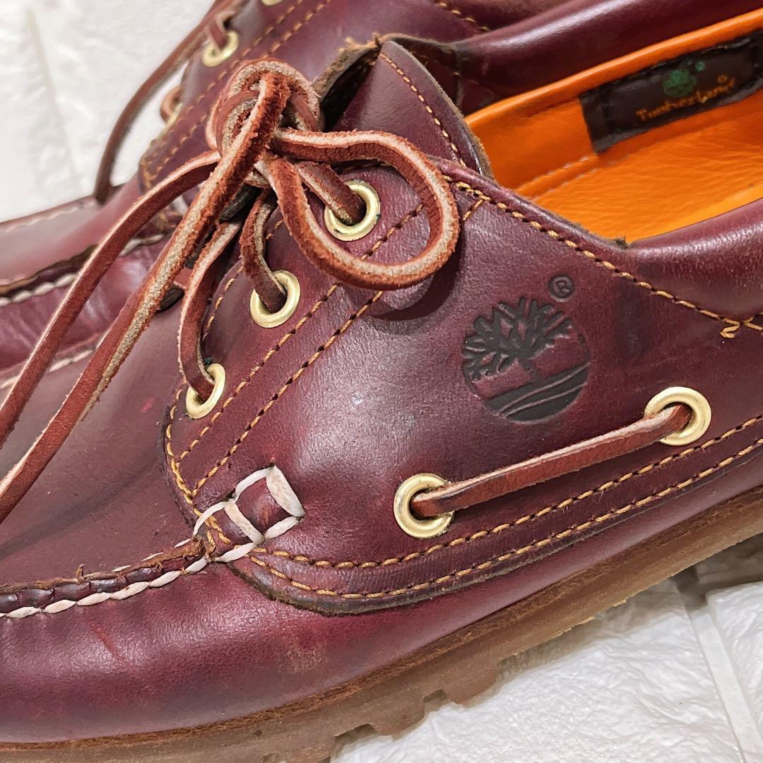 限定値引✨ティンバーランド デッキシューズ 3eye クラシック バーガンディ