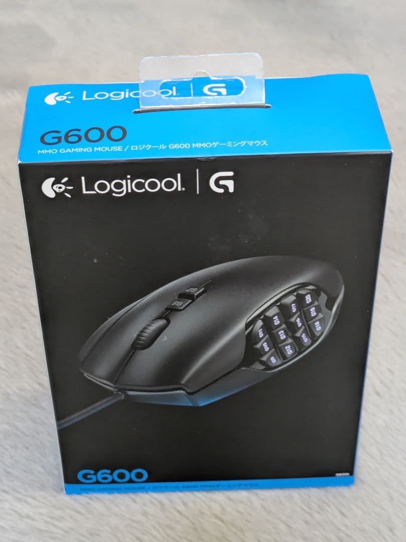 【廃盤品】Logicool G600t MMOゲーミングマウス　ボタン20個