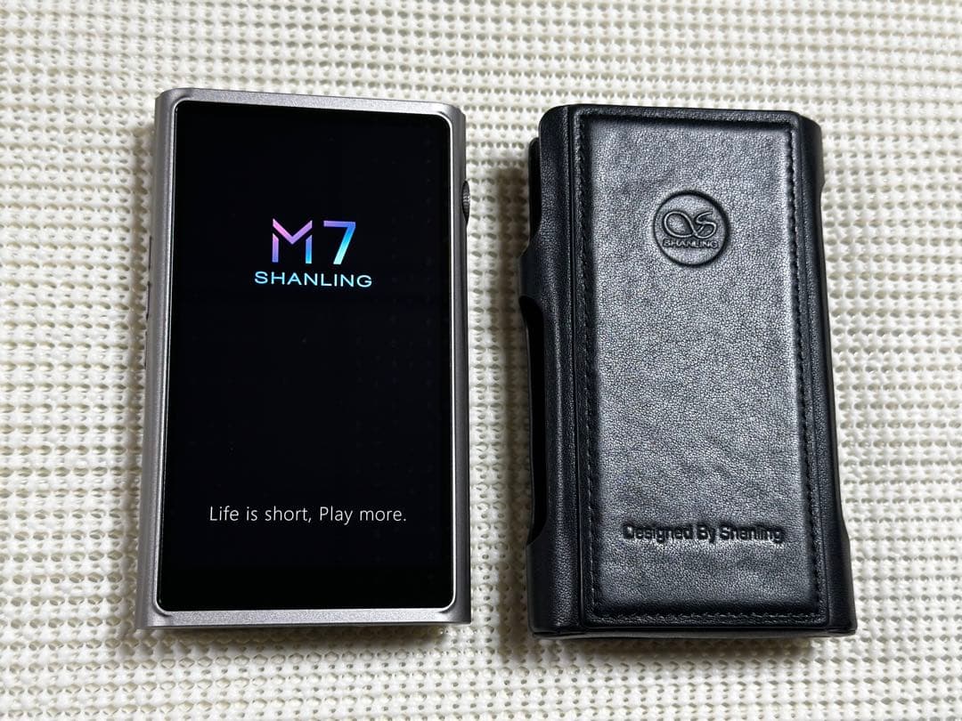 Shanling M7 チタニウム レザーケース付