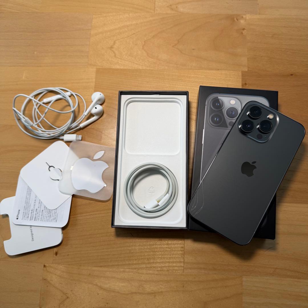 Apple iPhone 13 Pro 256GB グラファイト 備品付属