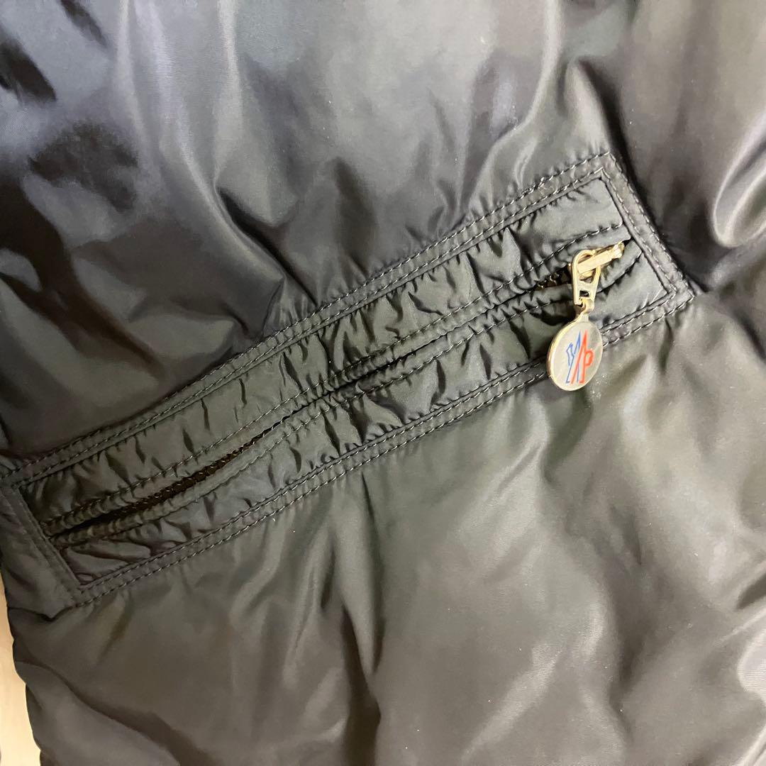 【✨超お買得】モンクレール　MONCLER ナイロン　ダウンジャケット　胸ロゴ