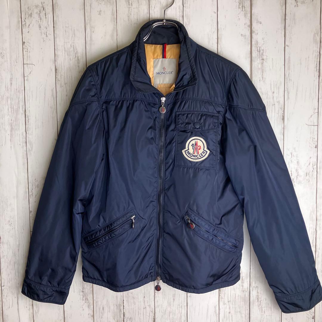 【✨超お買得】モンクレール　MONCLER ナイロン　ダウンジャケット　胸ロゴ