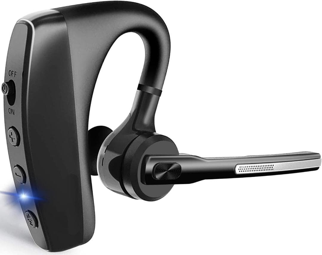 Bluetoothヘッドセット5.0 - ワイヤレス、イヤホン、ハンズフリー通話
