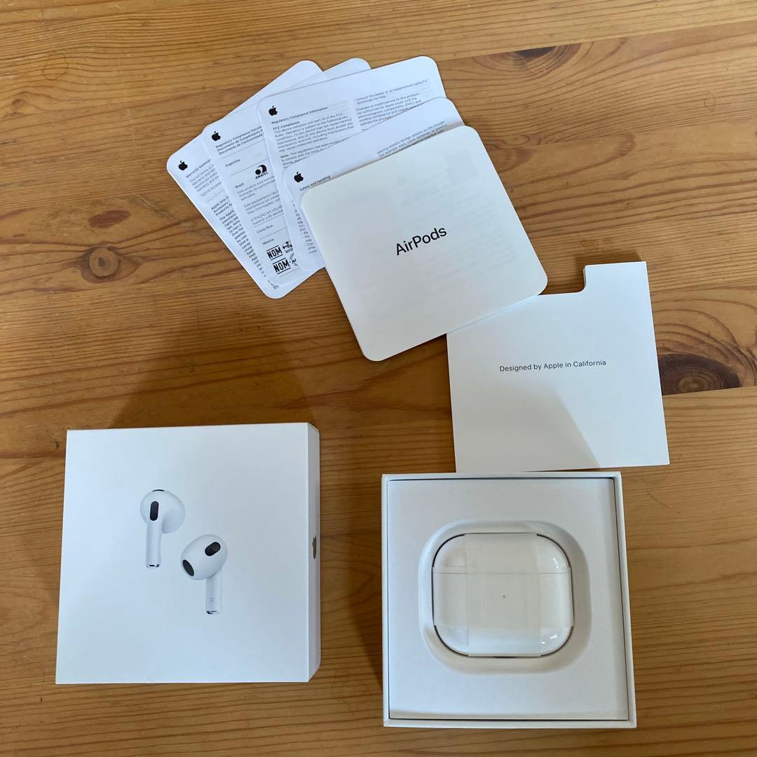 gasAirPods 本体（3rd generation)