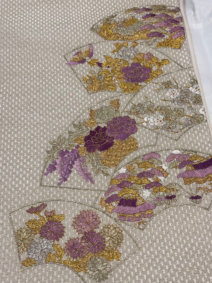 じゅらく 正絹 袋帯 礼装に