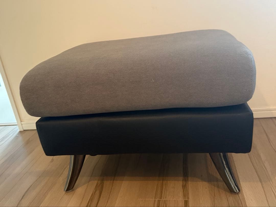 ニトリ　スツール　ポーション GY