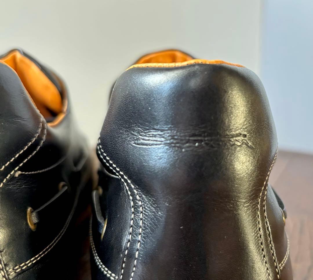 【SANTONI】未使用展示品！ サントーニ レザーデッキシューズ26.5cm