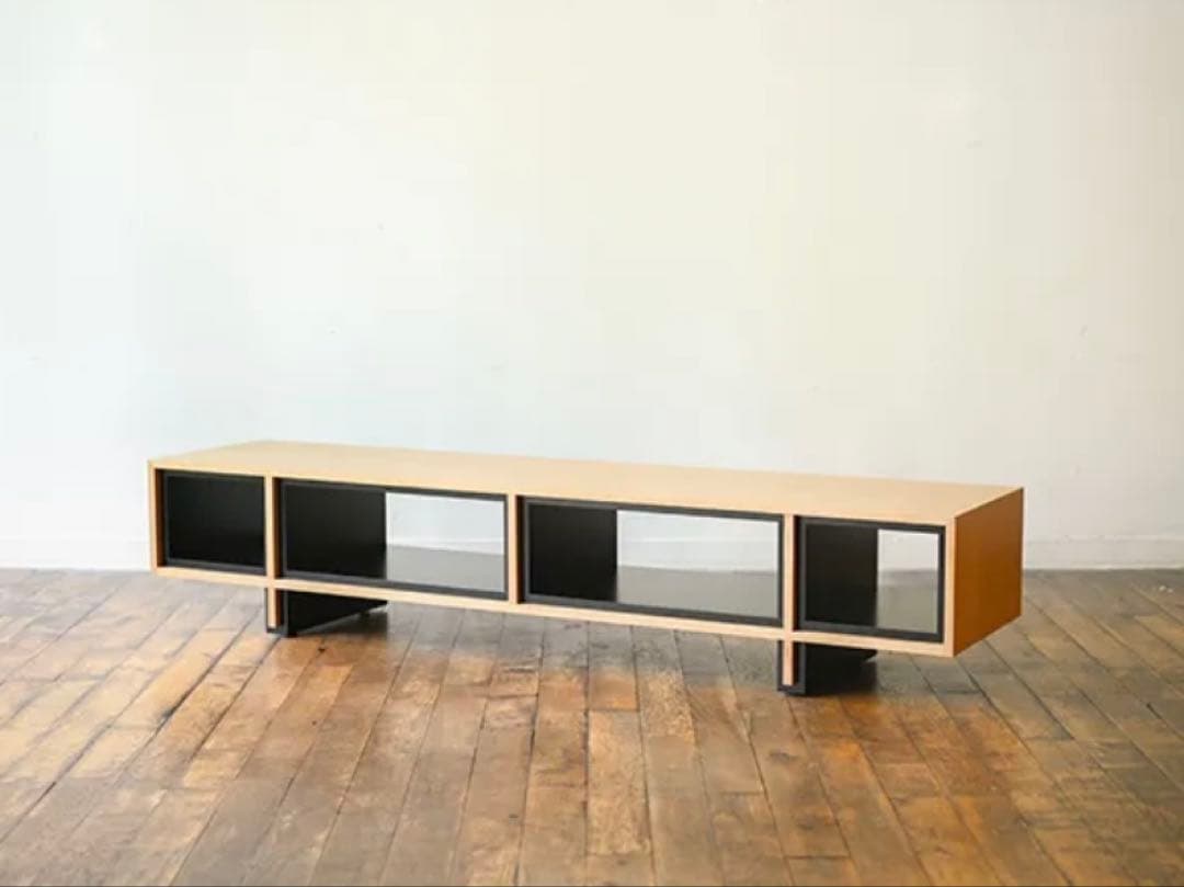 木製ラック・ウッドラック Landscape Products Cabinet Low Walnut