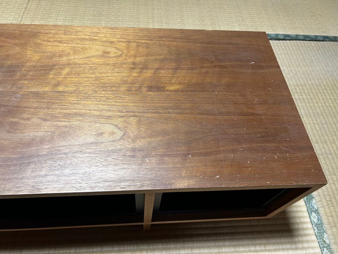 木製ラック・ウッドラック Landscape Products Cabinet Low Walnut