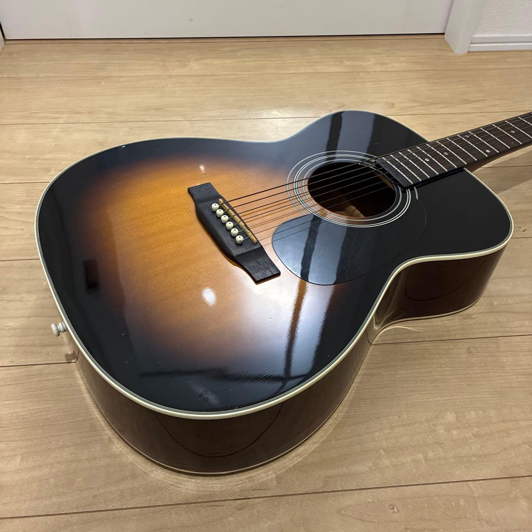 美品　HCF-18 ヘッドウェイ　アコースティックギター　サンバースト
