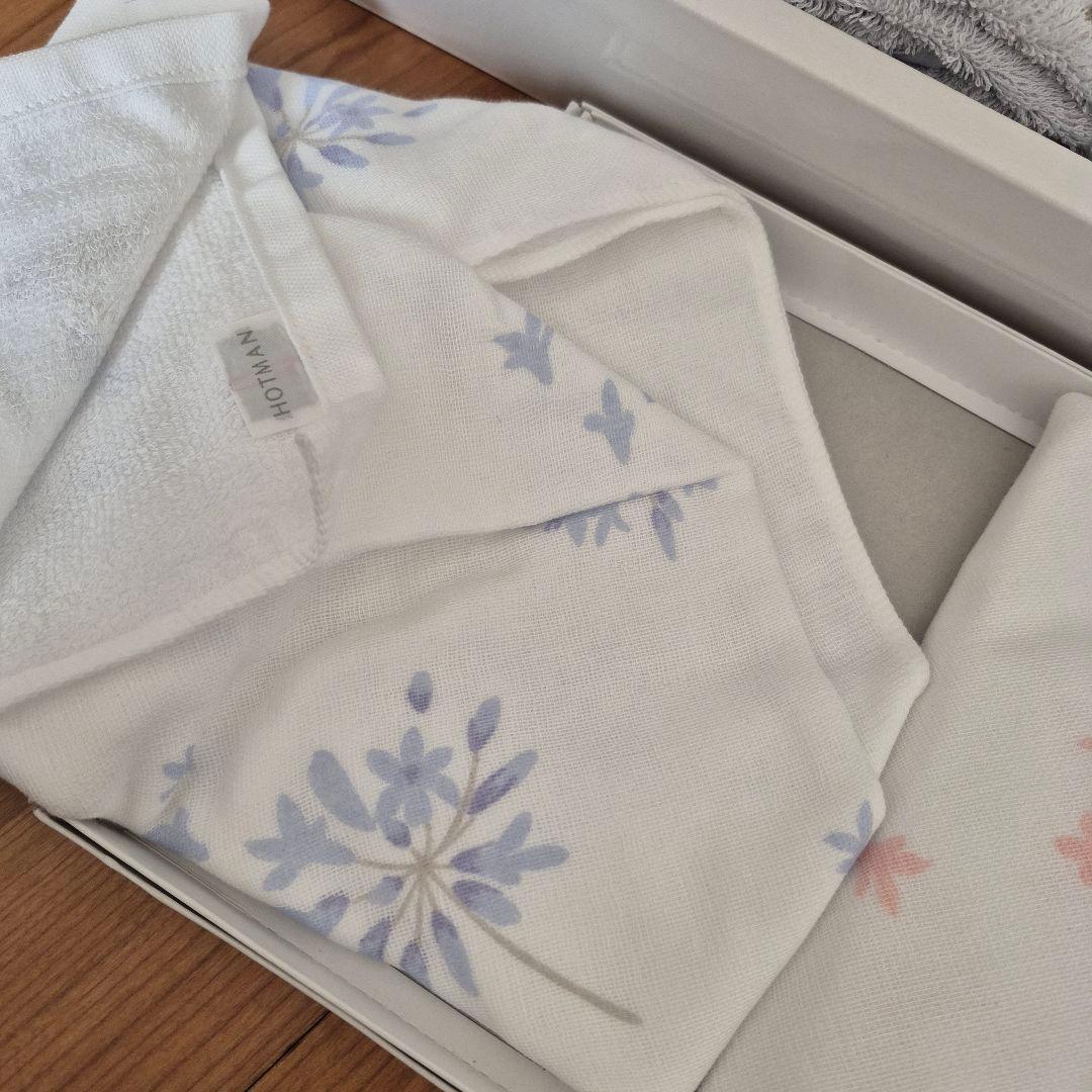 ホットマン タオルセット バスタオル/フェイスタオル 6枚セット HOTMAN