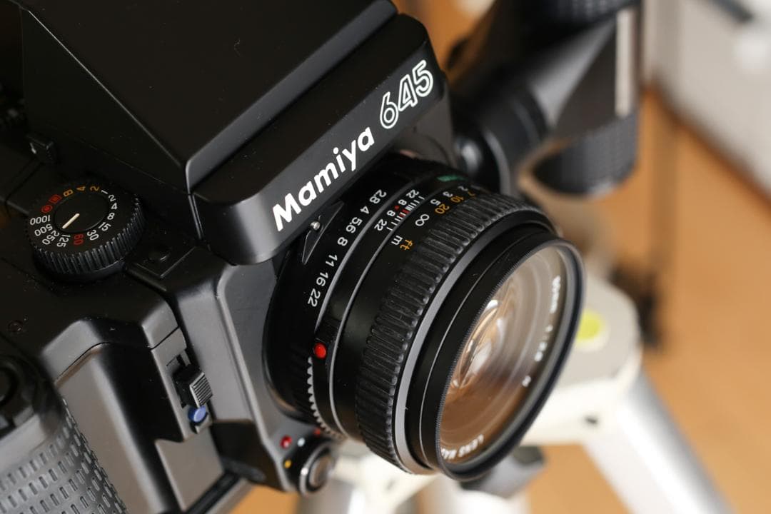 【ほぼ未使用】Mamiya 645 Super ストロボ、レンズ2本