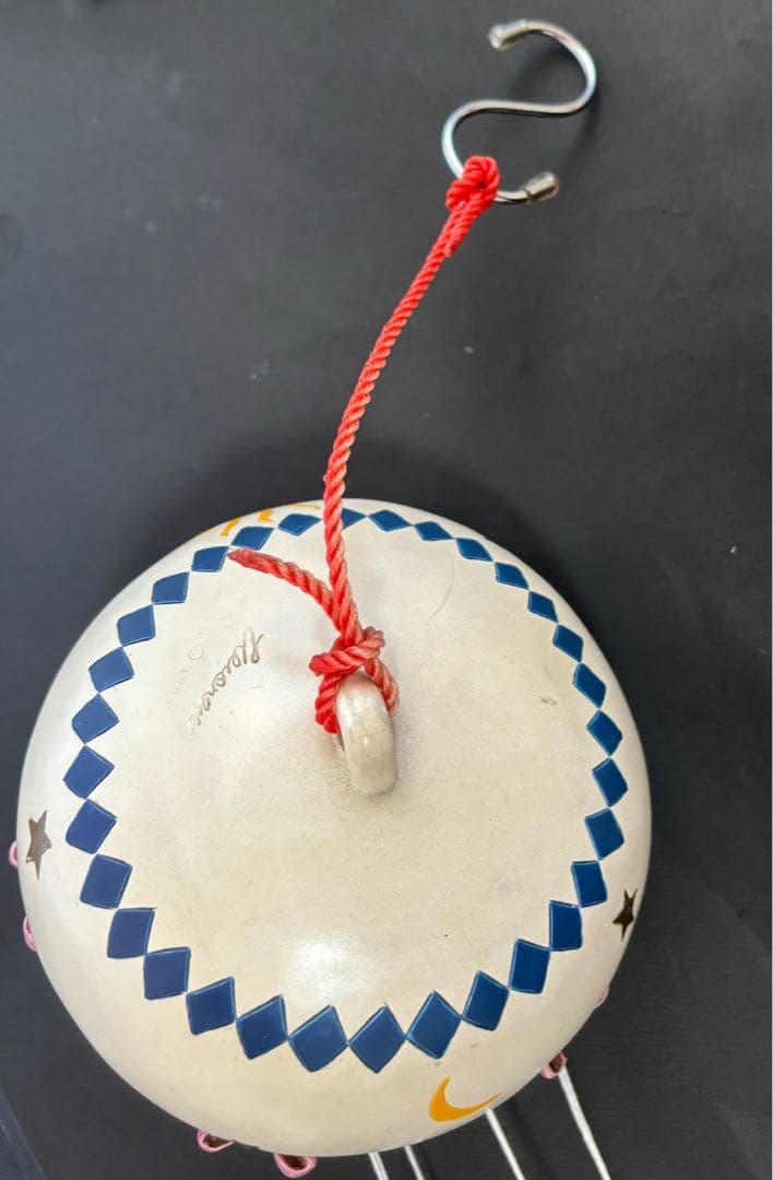 アンティーク 気球 ピエロ AERIAL CLOWNS 陶器 インテリア レトロ