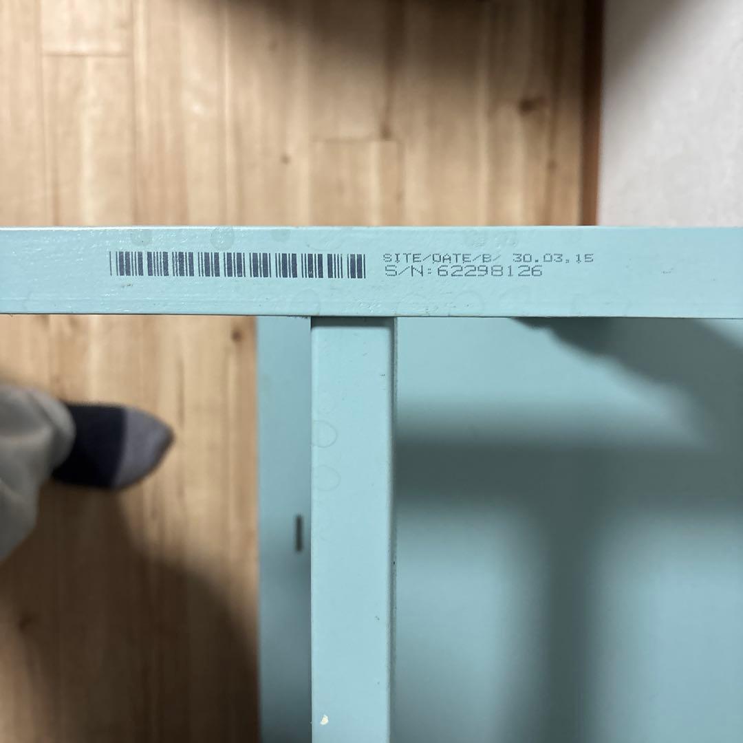 ストッケ　トリップトラップ　シリアルナンバー6 水色　状態普通　最安値