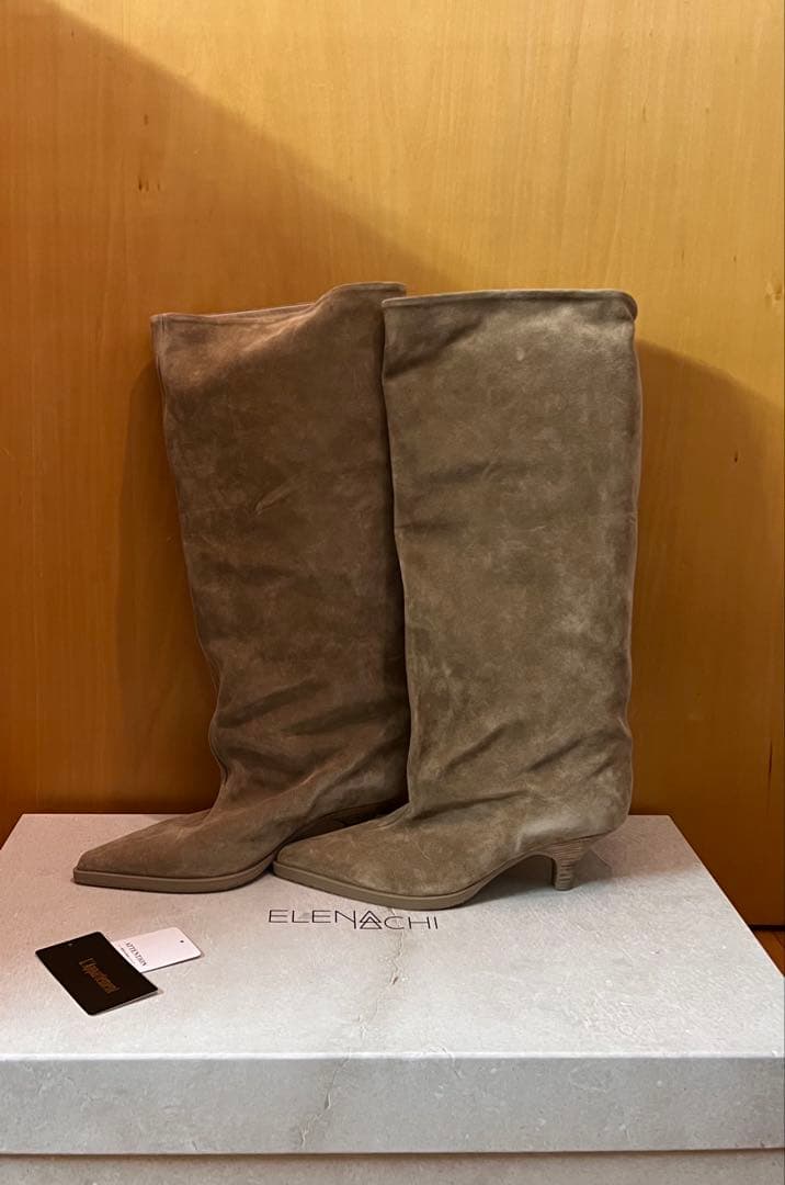 靴 L'Appartement ELENA IACHI 5CM HEEL BOOTS