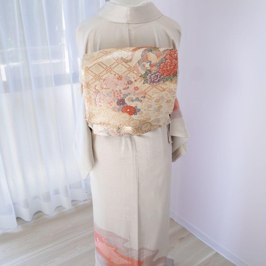 訪問着　4点フルセット 280B 正絹 七五三 お宮参り 結婚式