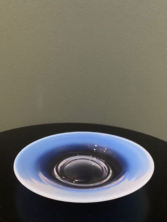 アンティーク ビンテージ 40s 器 お皿 ❶ ガラス 乳白色