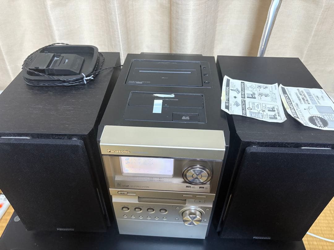 Panasonic SA-PM870SD、中古MD65枚