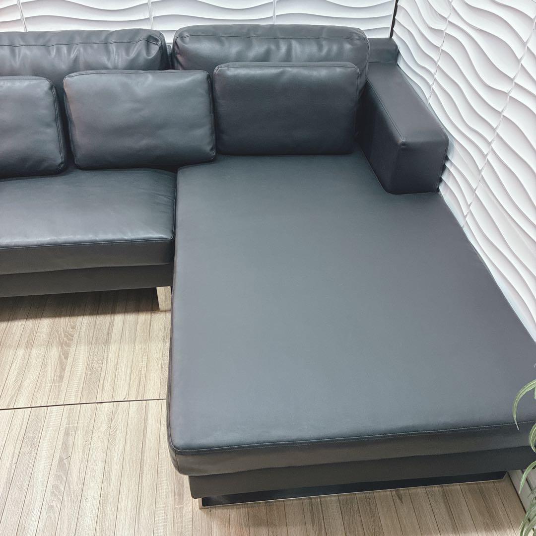 ◇大阪府全域 神戸市 配達料無料！◇カウチソファ◇コーナーソファ◇4人掛け◇