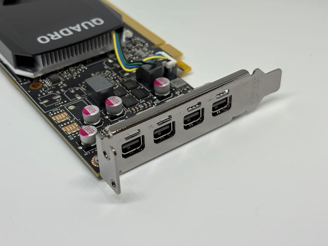 NVIDIA QUADRO P1000★ロープロファイルブラケット
