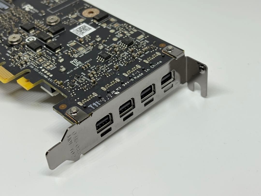 NVIDIA QUADRO P1000★ロープロファイルブラケット