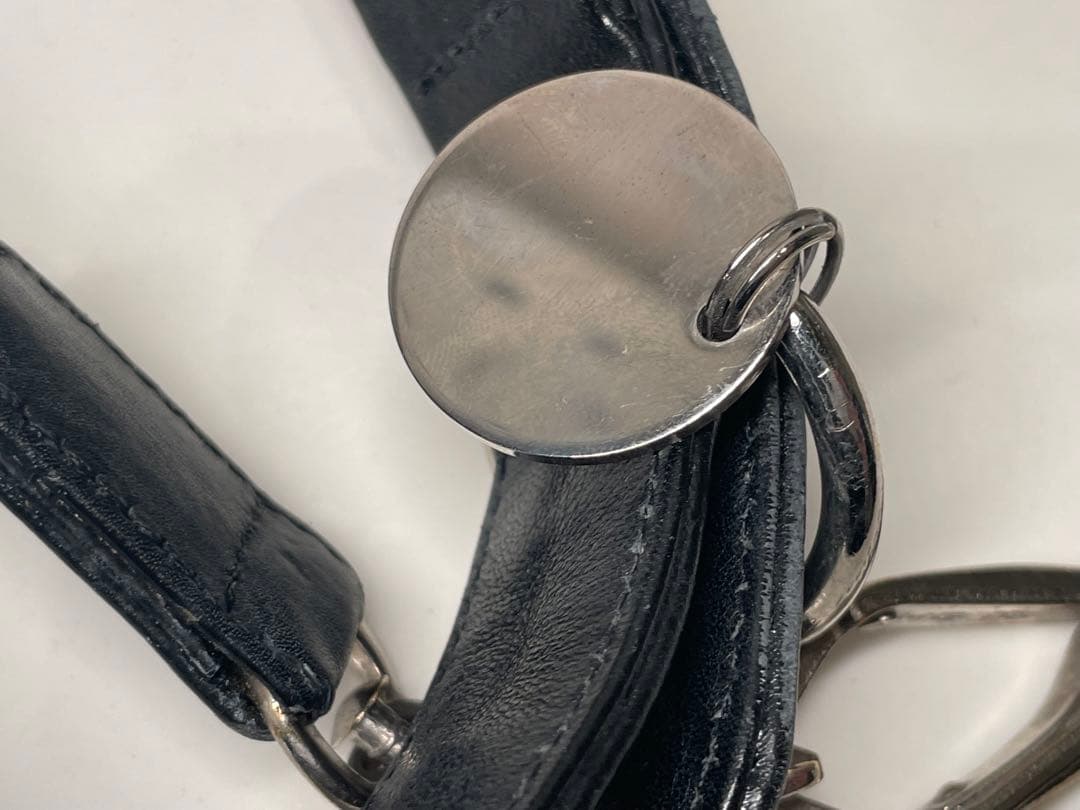 【美品】CHANEL シャネル ココマーク マトラッセ 小型犬 首輪 リード