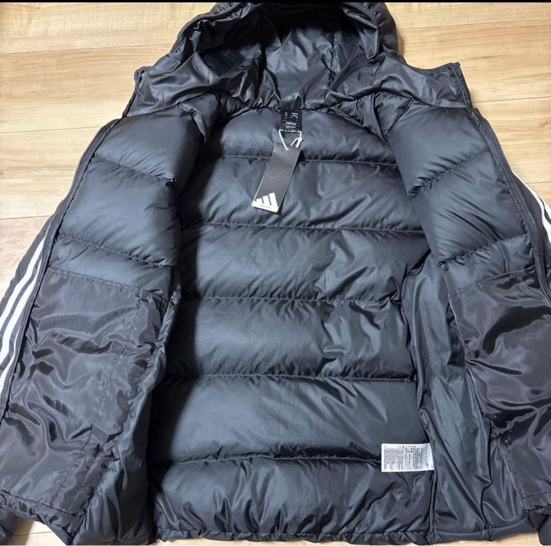 ポインコ弟様　メンズ　フーディダウン　アウター　ブラック　軽量　撥水　M