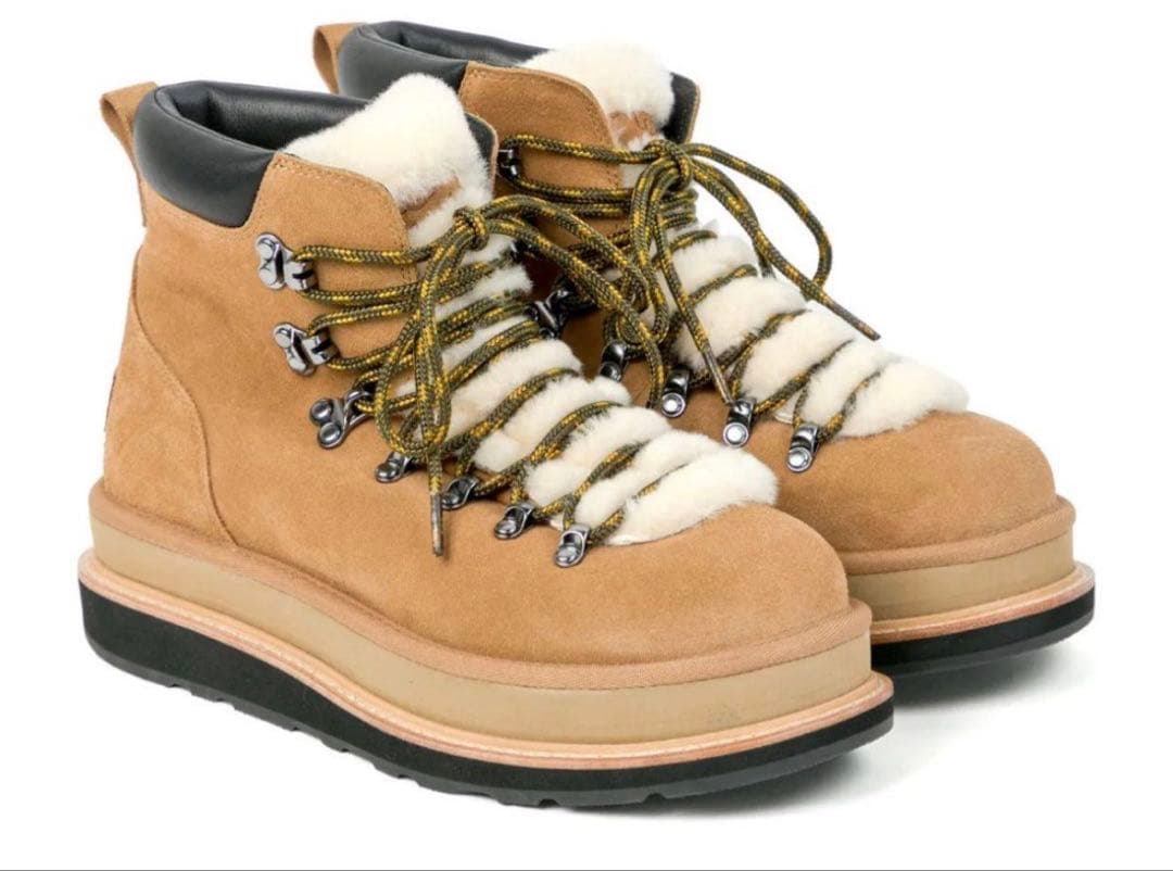 UGG®︎ ✖️ sacai レースアップブーツ　38