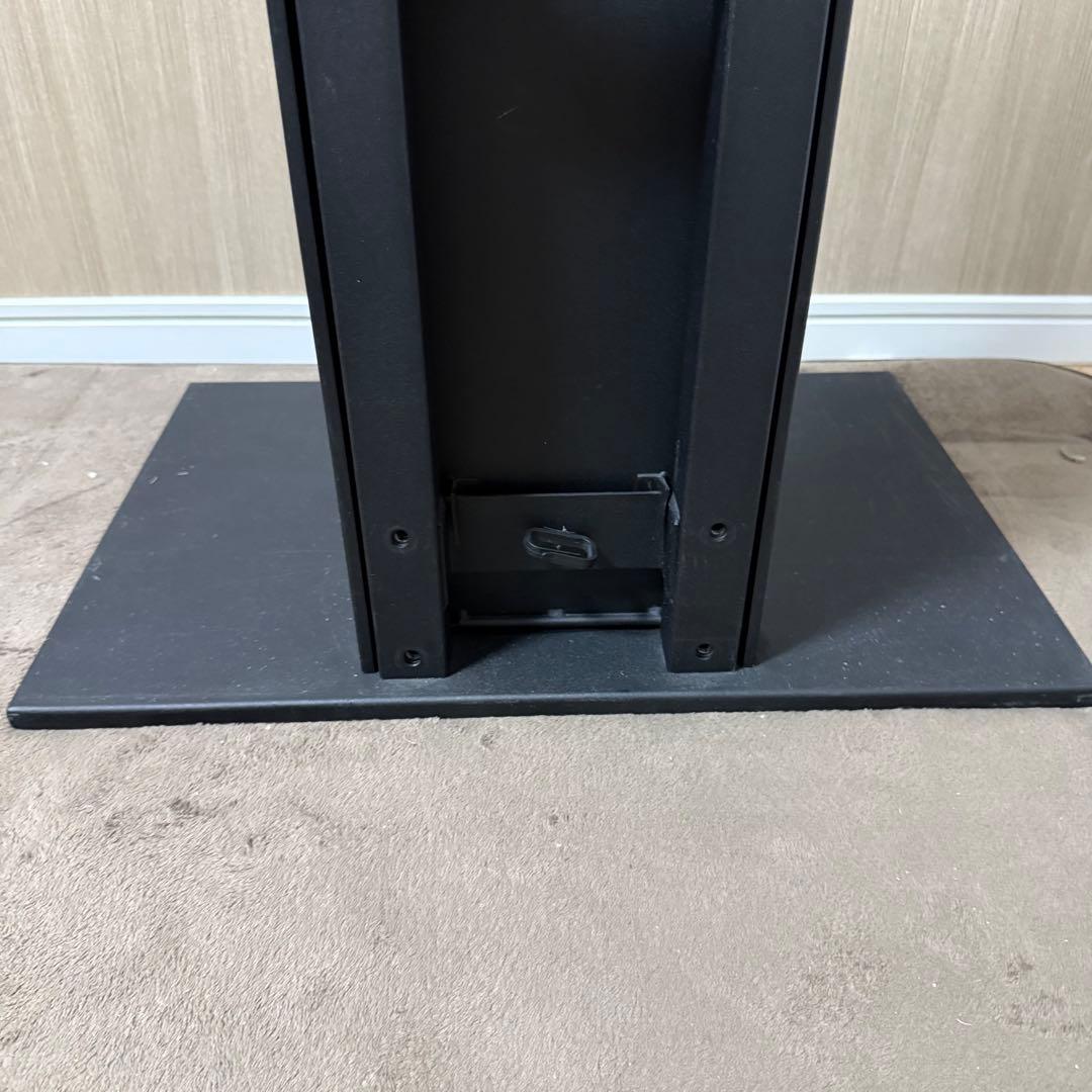 EQUALS 壁寄せテレビスタンド WALL V2 ロータイプ　ブラック　黒