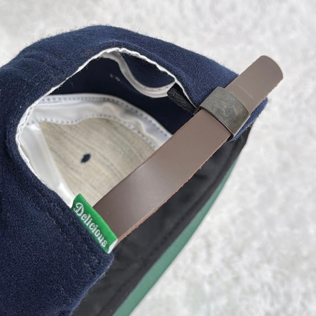 希少✨ delicious 仙台 キャップ ebbets field 帽子 紺色