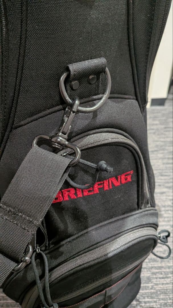ブリーフィング キャディバッグBRIEFING CR-5 ブラック