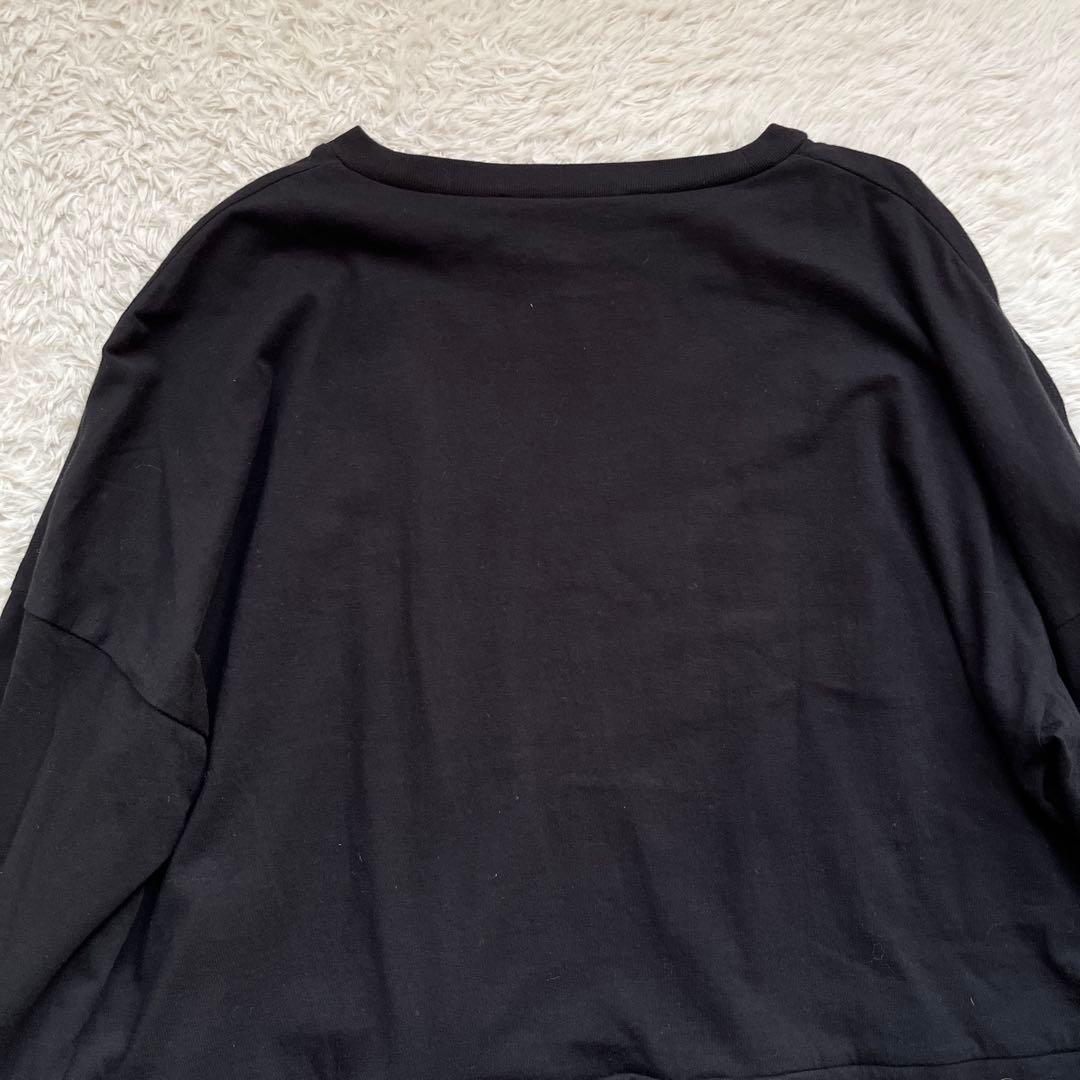 2024AW エンフォルドSHIRT LAYERED LONG-SLEEVE T