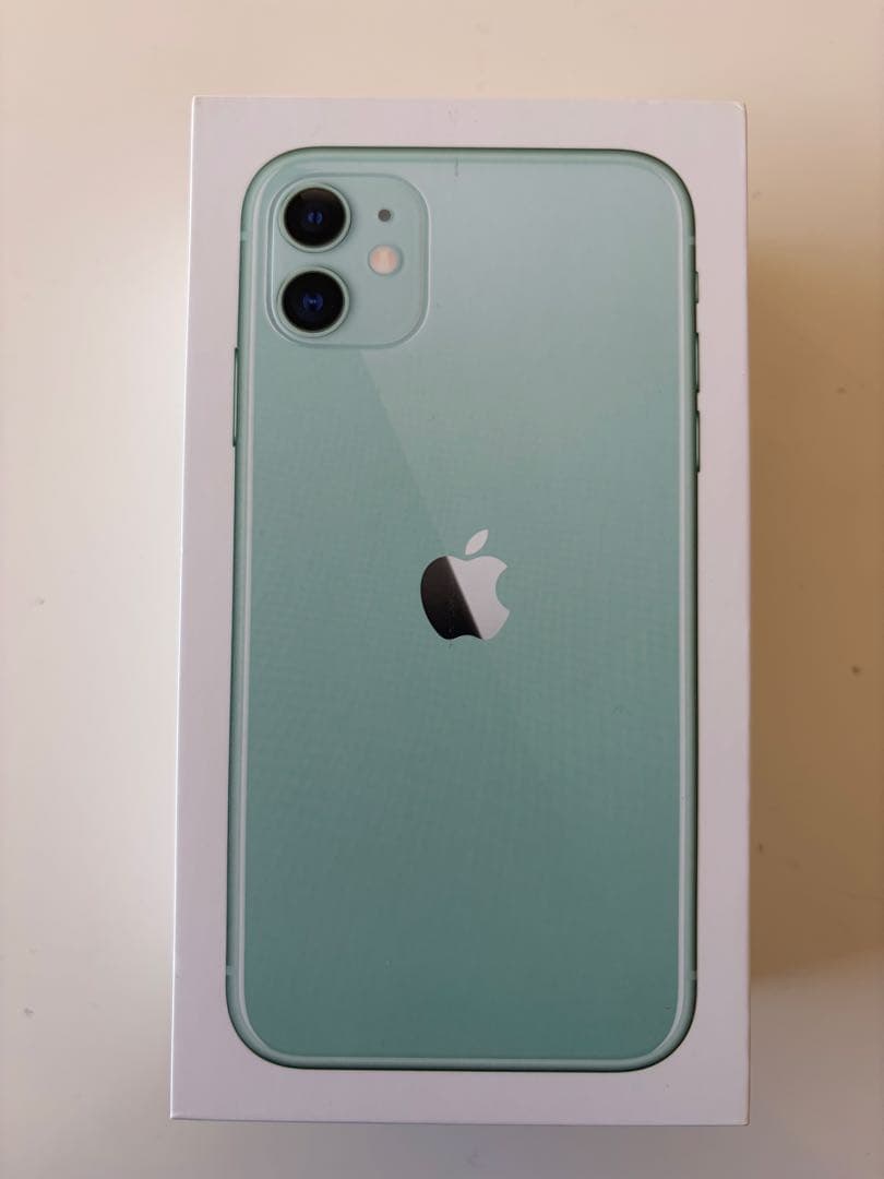 ☆ジャンク品 iPhone 11 Green 256GB 箱付き SIMフリー