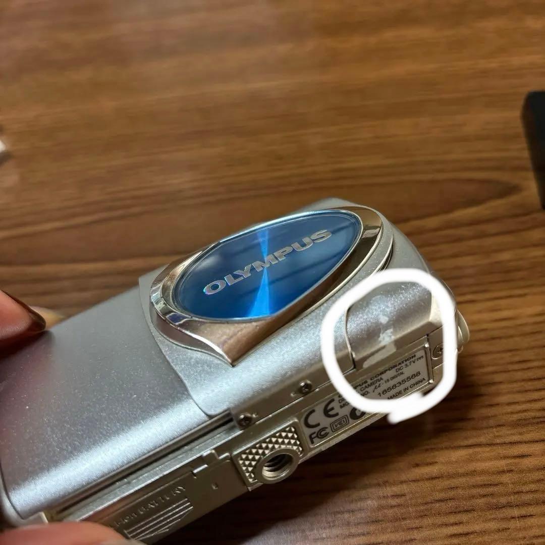 d*9様 【訳あり】希少品　オリンパス　μ-15 ブルー