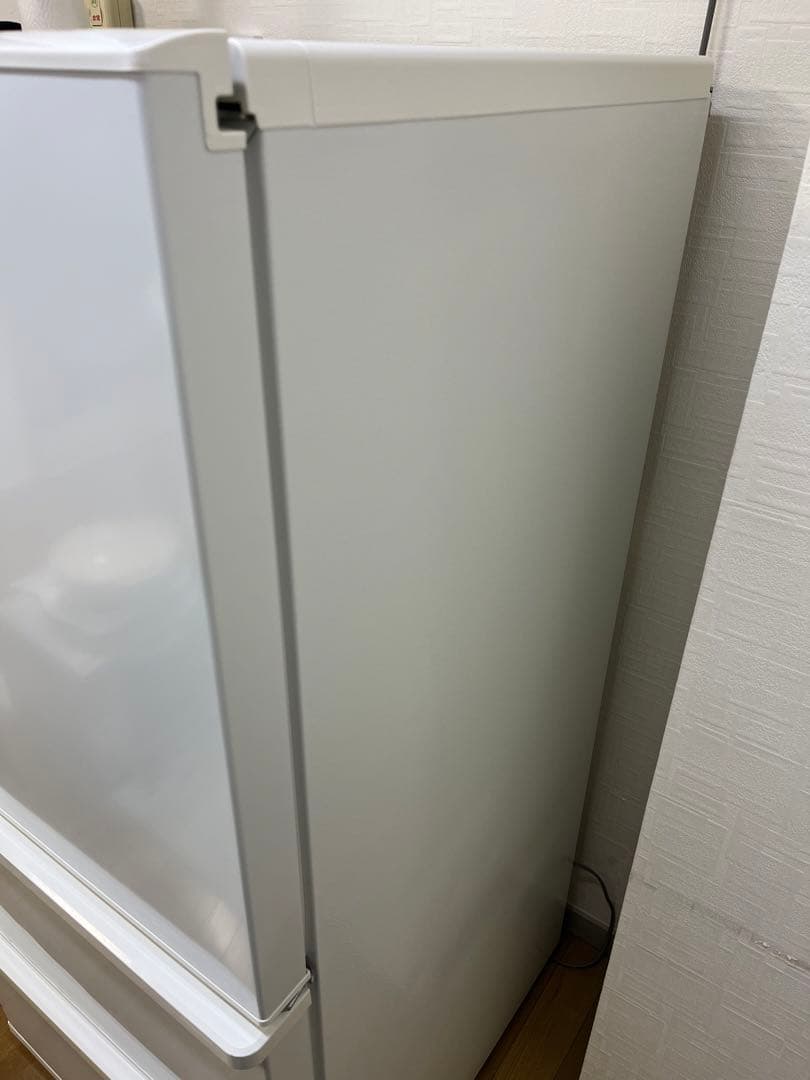 AQUAアクア　3ドア冷蔵庫 ホワイト