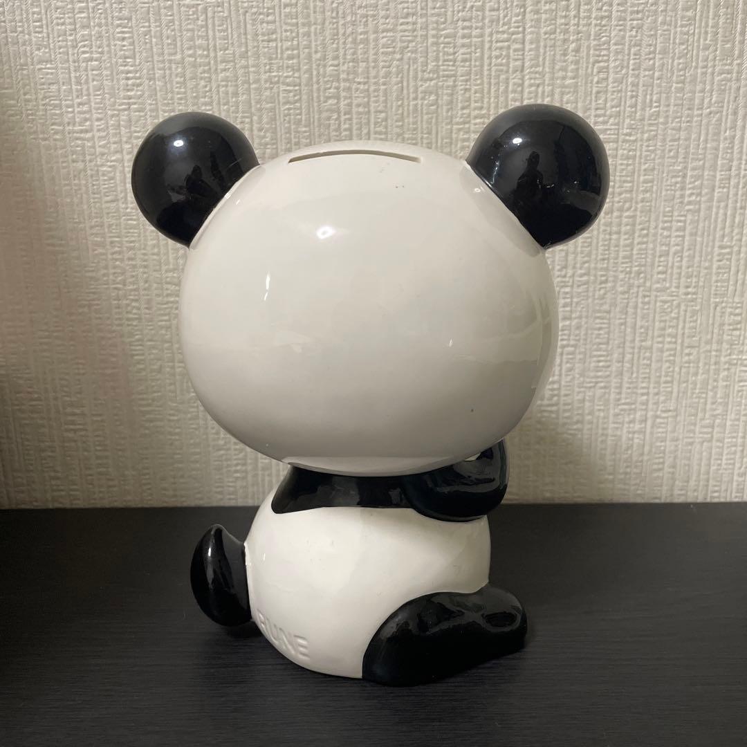 最終値下げ　昭和レトロ　内藤ルネ　パンダ貯金箱　ルネパンダ　陶器