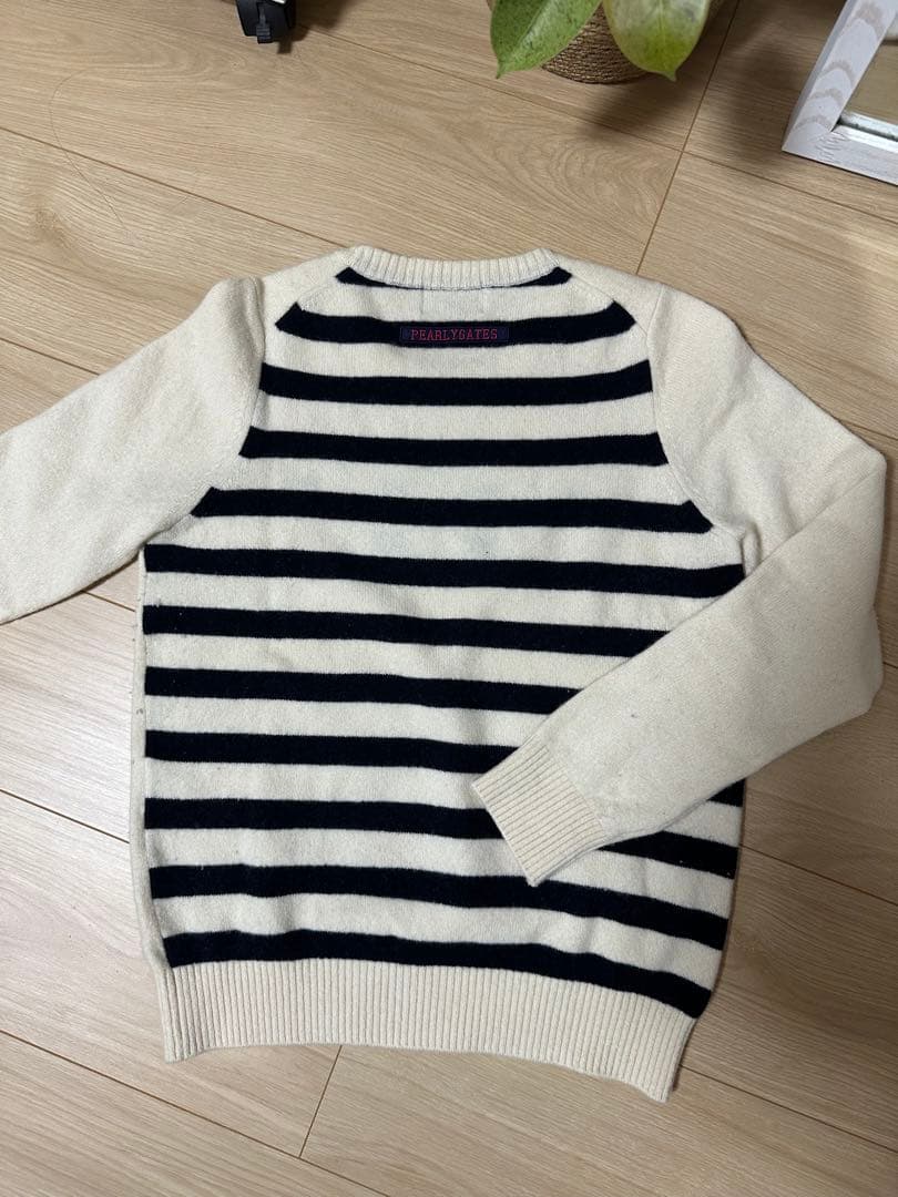 パーリーゲイツ　カシミア混ニット