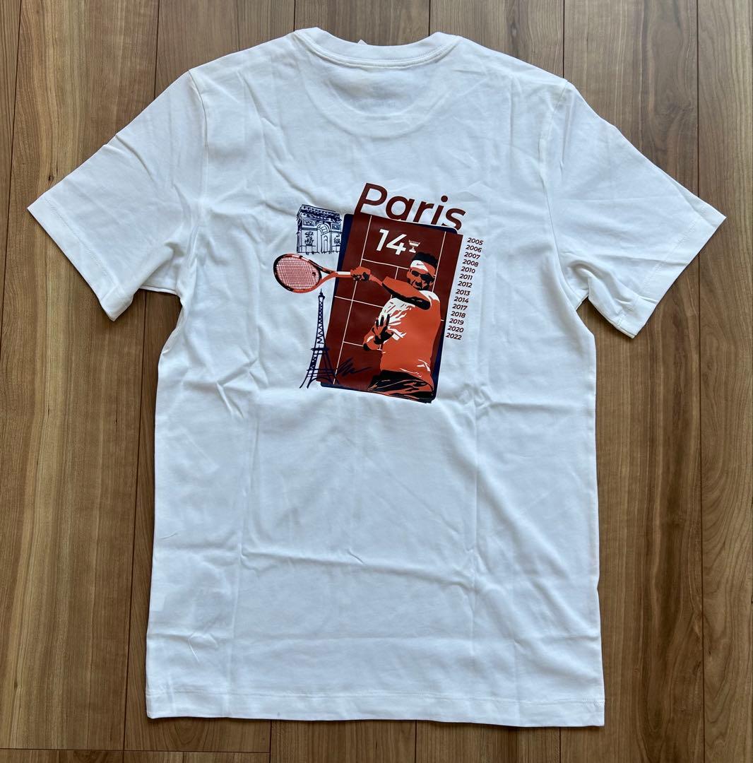 【日本未発売】ナイキ ナダル 全仏14勝記念限定Tシャツ ラファナダルアカデミー