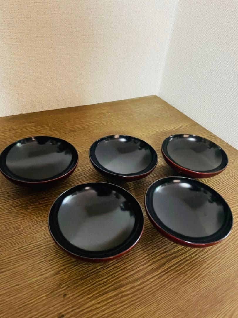 特選　山中漆器 根来塗 御吸物椀
